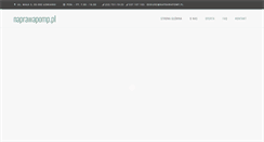 Desktop Screenshot of naprawapomp.pl