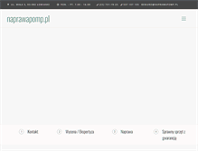 Tablet Screenshot of naprawapomp.pl